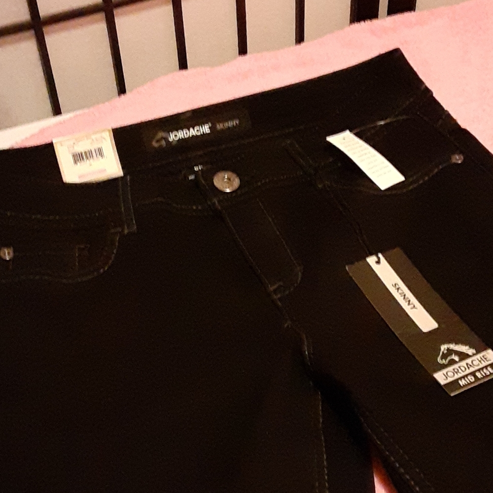 add on $12  Black midrise skinny very stretchy